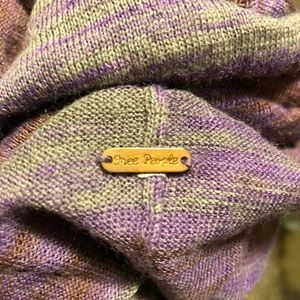 Free people cowl neck style scarf